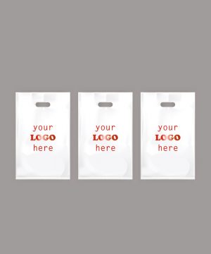 Bolsa de plástico troquelada sin imprimir